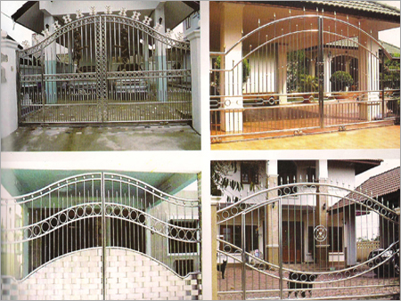 स्टेनलेस स्टील के गेट्स