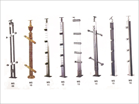 निर्मित स्टेनलेस स्टील रेलिंग्स