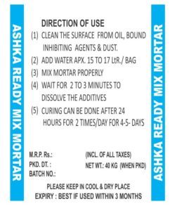 Ready Mix Plaster Mortar