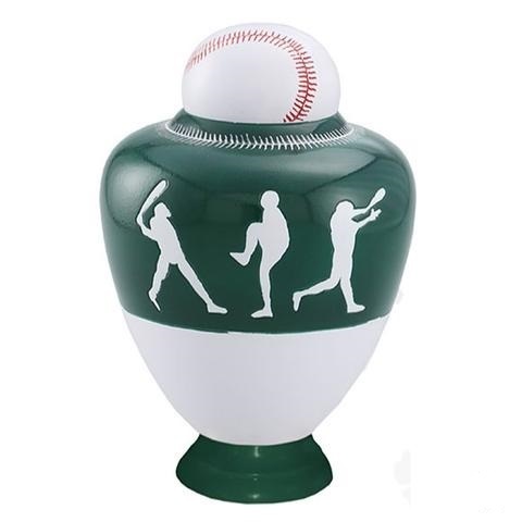 Black & White San Fransisco Giants Baseball Sports Cremation Urn