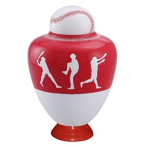 Black & White San Fransisco Giants Baseball Sports Cremation Urn