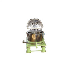 Manual Top Discharge Centrifuge - Stainless Steel, 100-1000 L Capacity, 1000-3000 RPM Speed, 5-20 HP Motor Power, 1.5-3 m Dimensions, Interlock Safety System
