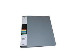 Gray Blue Black Red Plastic Spring File