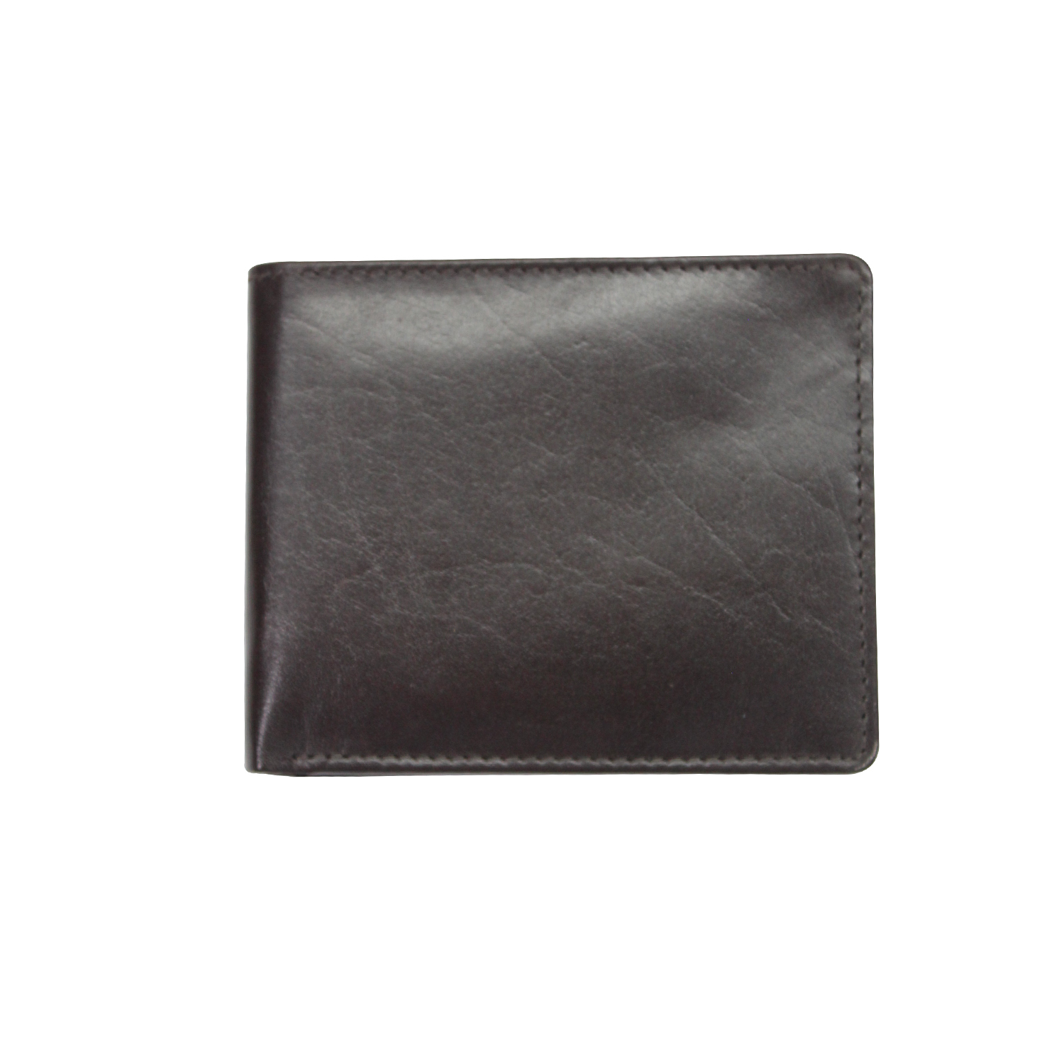 Men Genuine Leather Bi-fold Anti-theft Wallet - 11 X 8 X 2 Cm, 50 G | 6 Card Slots, Rfid Protection, Trendy Design, Casual Style