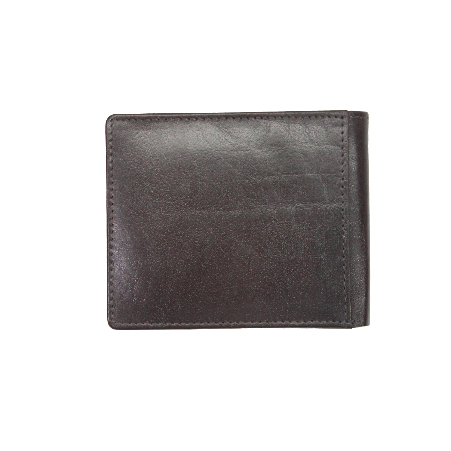 Men Genuine Leather Bi-fold Anti-theft Wallet - 11 X 8 X 2 Cm, 50 G | 6 Card Slots, Rfid Protection, Trendy Design, Casual Style