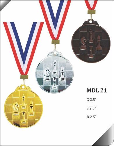 Round Chess Medal