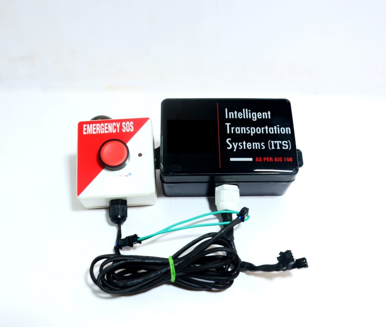 Ais140 Vehicle Tracking System - Dual Network Embedded Sim, Ip65 Rated Hardware | Irnss/navic Location Tracking, Driver Behaviour Alerts, Sos Emergency Button, Offline Data Saving, 2 Days Battery Backup