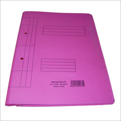Spring Files - Durable Polypropylene Material | Lightweight, Waterproof, Easy to Organize