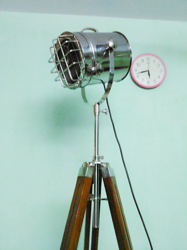 Vintage Marine Nautical Spot Light Power Source: Electric