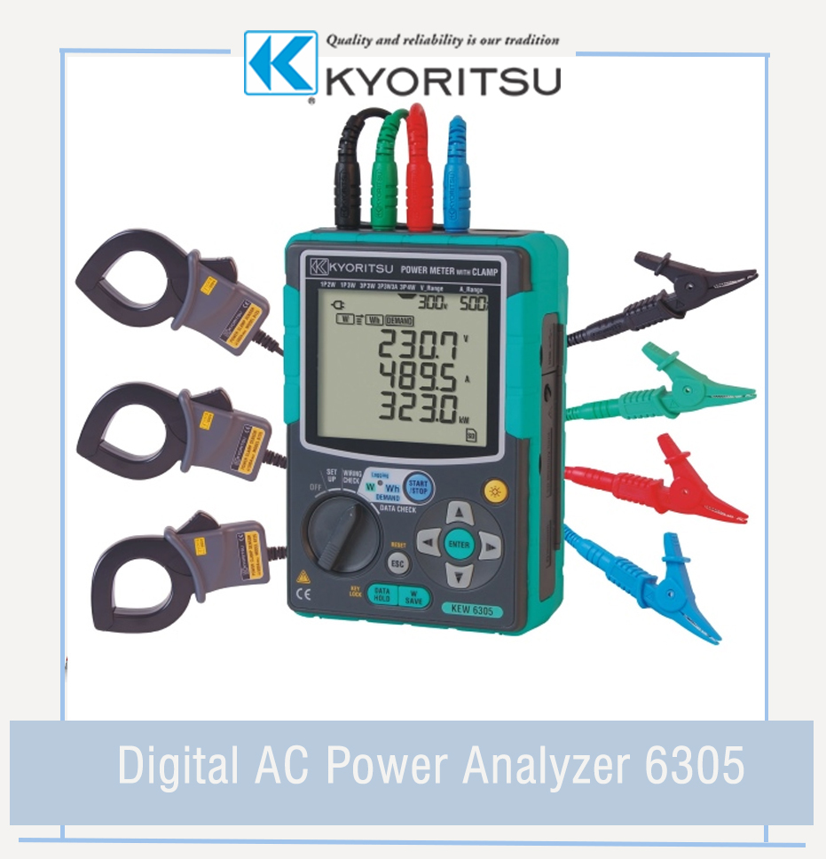 Power Quality Analyzer Kew 6305