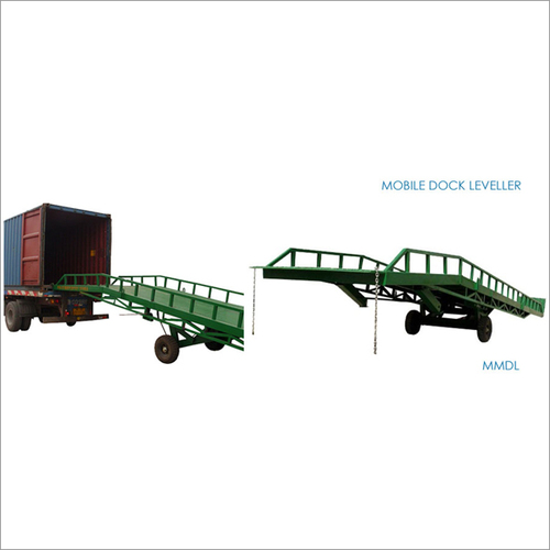 Mobile Dock Leveler - Heavy-Duty Steel, Adjustable Width for Enhanced Load Stability - Perfect for Efficient Loading Operations