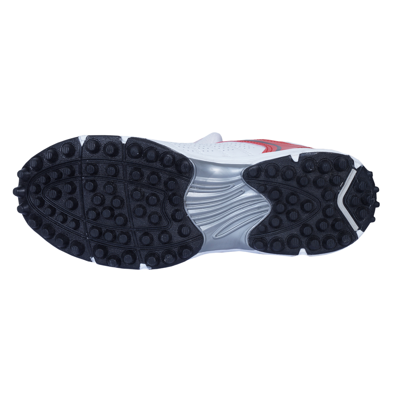 Cricket Shoes - Pu Upper, Rubber Outsole, Multi Color, Size 2-11 | Lace Closure, Pvc Insole, Pu Lining, Ideal For Bowlers, Batsmen & Fielders