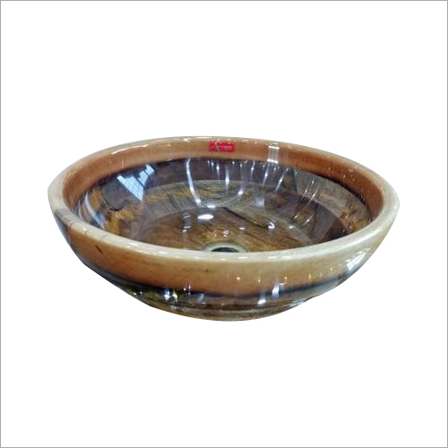 लकड़ी का धोने वाला कटोरा