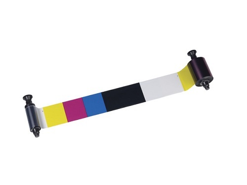 Half Panel Ymcko Ribbon (Without Cassette) - Application: Printer