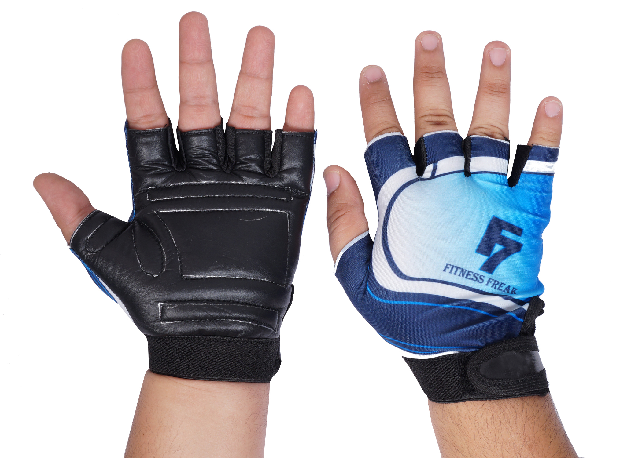 Multi Colour Gym Gloves