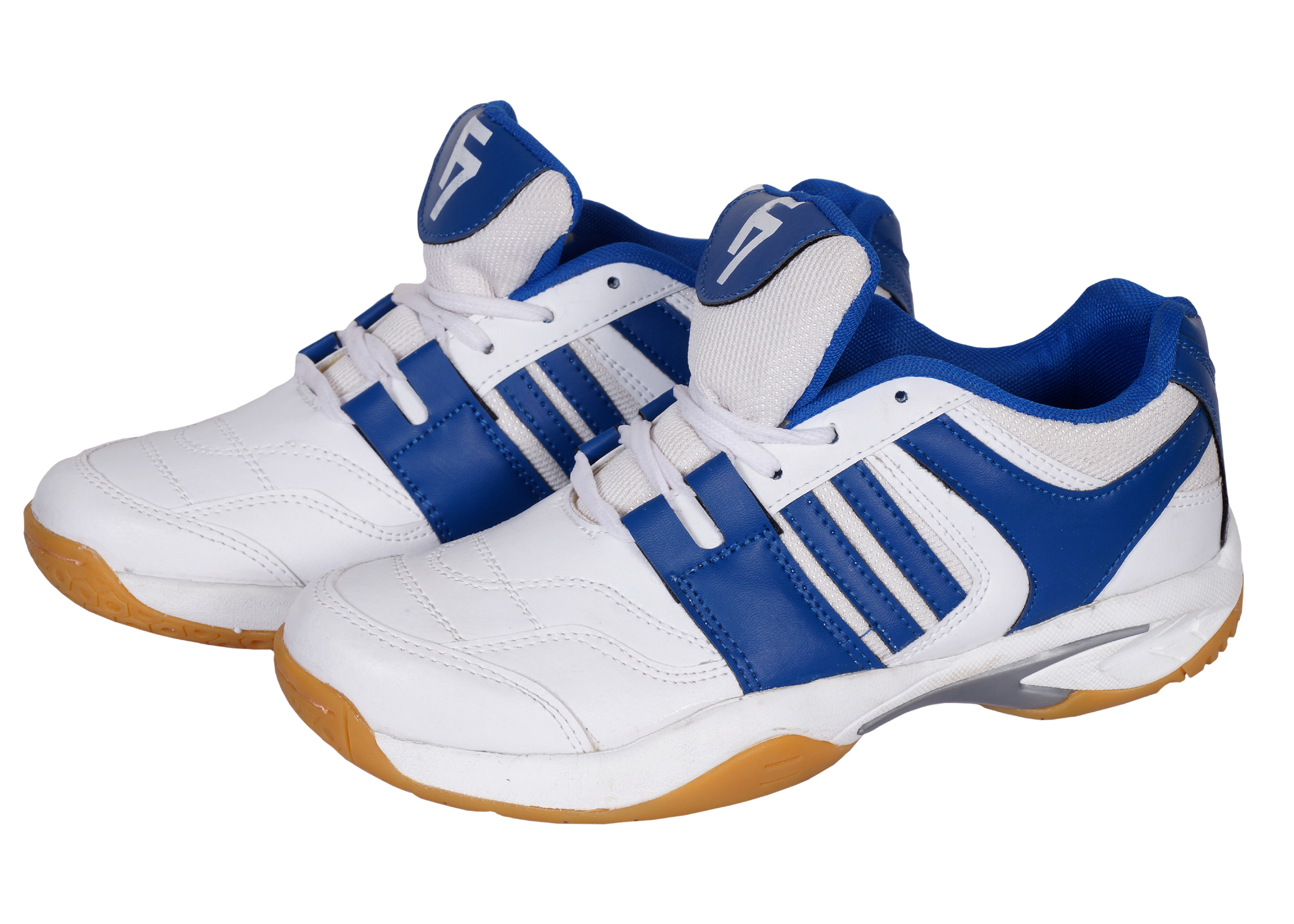 Badminton Shoe - Pu Upper, Rubber Outsole, Pvc Insole, Multi Colour, Unisex Sizes 2-11 | Lightweight Design With Good Cushioning, Traction & Grip