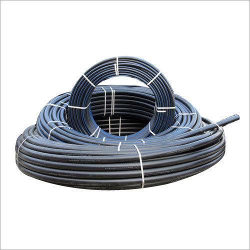 HDPE Pipe Coil - 500 Meter Length, 20mm to 90mm Diameter Options, Black Color, Round Shape