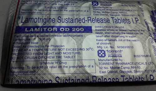 Lamotrigine Sustained Release  Tablets Specific Drug