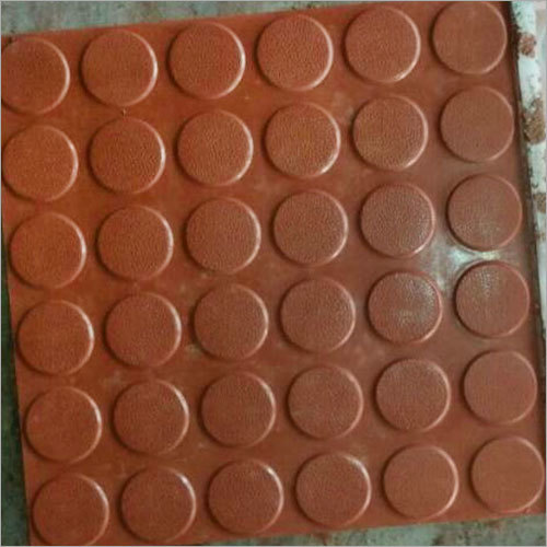 Brown Chequered  Tile
