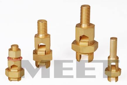  Extra Stud Brass Split Bolts Connectors