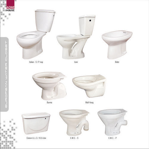 Any Color Water Closet And Close Couple Toilet