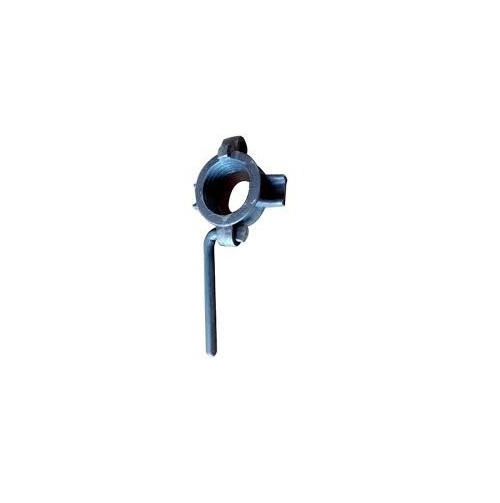 Scaffolding Prop Nut - Cast Iron, 60.3 Mm Diameter, 16 Mm Handle Size, 4 Tpi Threading | Ideal For Scaffolding & Formwork Systems, Easy To Install