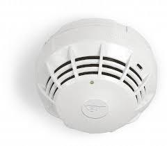 Addressable Acclimate Photo Thermal Smoke Detector Alarm Light Color: White