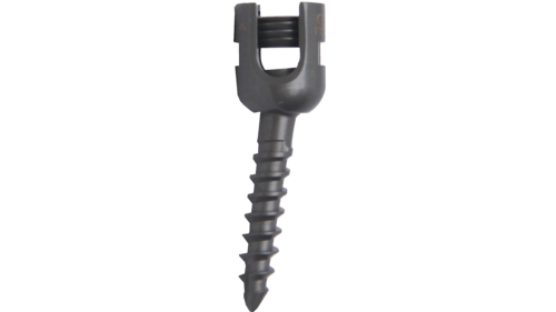Black Pediatric Poly Screw