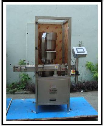 Automatic Single Head Aluminium Vial Cap Sealing Machine Capacity: Up To 25 Bpm Kg/Hr