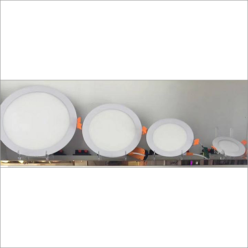 Round Concealed Ceiling Light - Heat Sink Technology, 220-240V , White Color, 322g Weight, Durable Design for Showrooms and Jewelry Shops