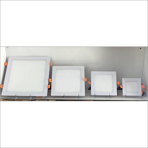 Square Concealed Ceiling Light - Lightweight, 322 Grams, White | Soothing Illumination, High Luminous Efficiency, Easy Installation