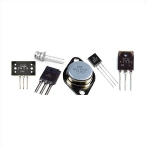 Normal Transistor - Metal & Plastic, Round & Square Shapes | Silver & Black Finish, Amplifies and Switches Electronic Signals