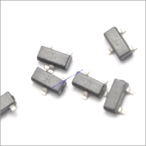 Smd Transistor - Metal, Silver, Square Shape | Energy Efficient, Low Operating Voltage, No Power Consumption, Designed For Machinery Use
