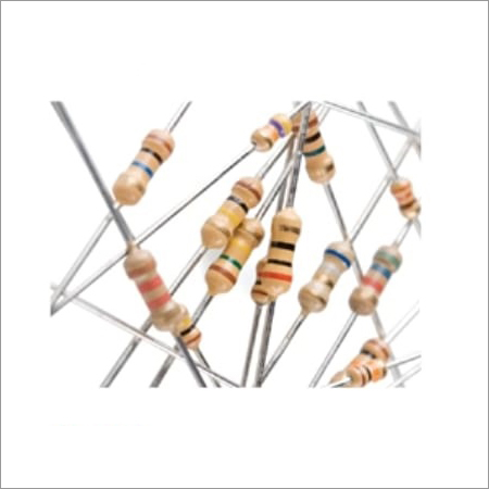 Ceramic Resistor - Ceramic Material, Round Shape, Silver & Brown Color | Efficient for Circuit Board Use, Durable with Low Maintenance