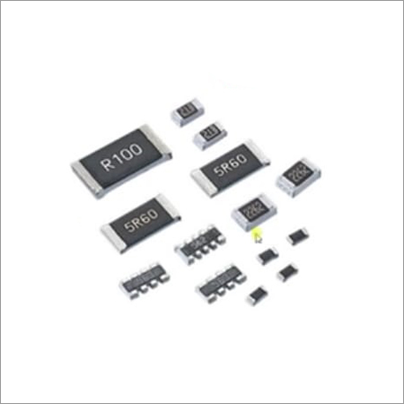 Resistor SMD - Metal Rectangular Design, Black Anti-Corrosive Coating | High Strength, Seamless Finishing, Dimensional Accuracy