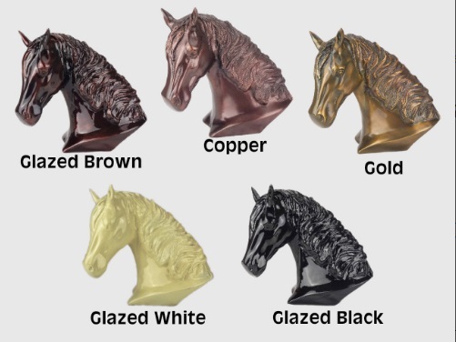 Copper Equine Keepsake Horse