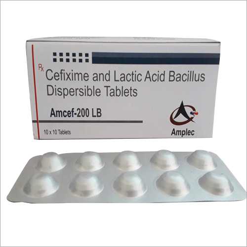 Cefixime Lactic Acid Bacillus Dispersible Tablets General Medicines