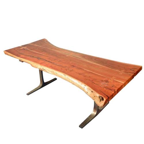 Live Edge Dining Table Carpenter Assembly