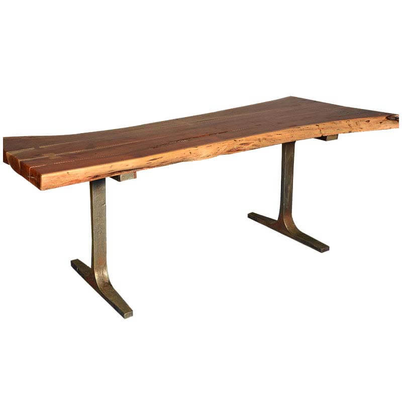 Live Edge Dining Table Carpenter Assembly