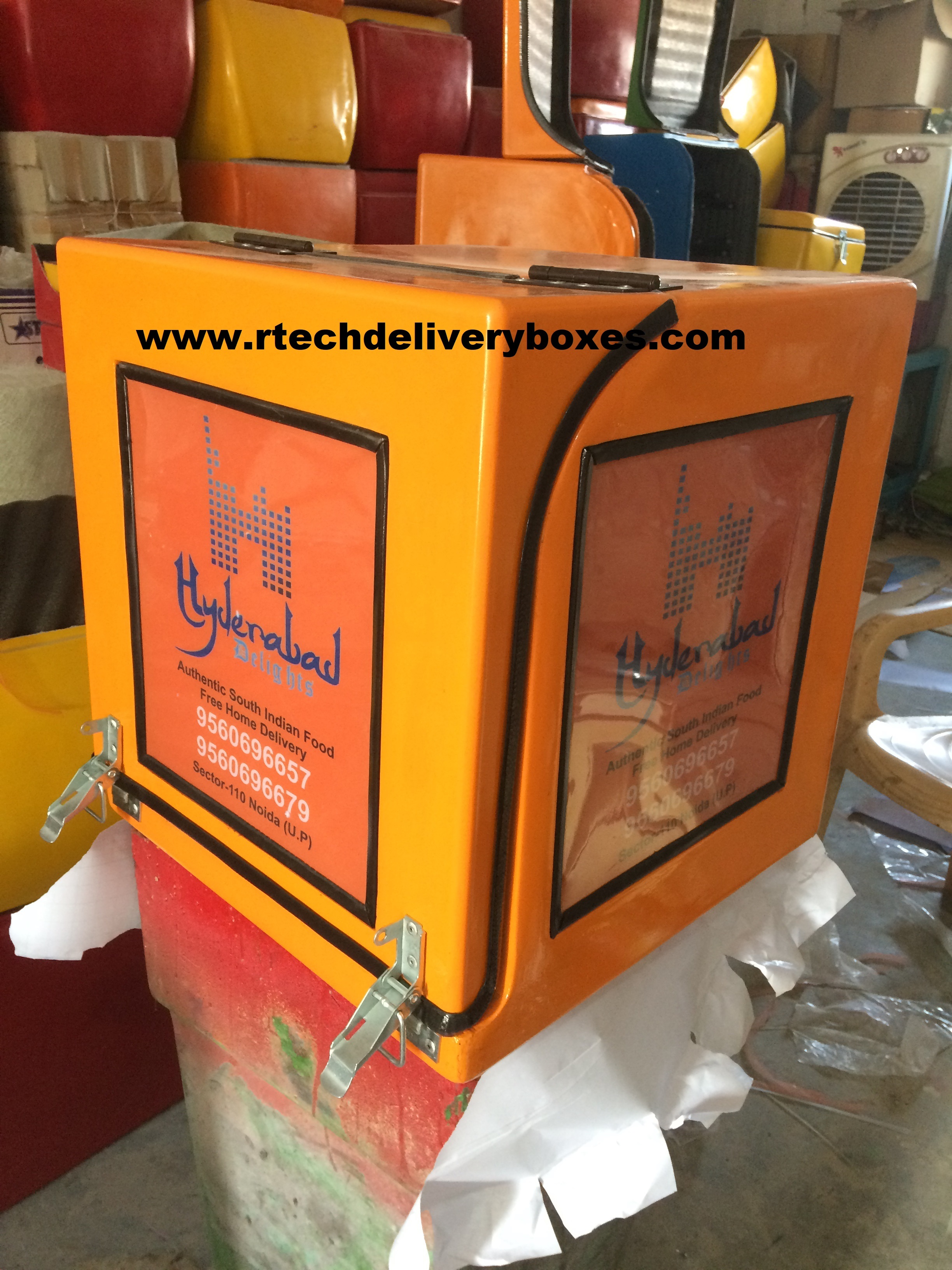Front Opening Pizza Delivery Box