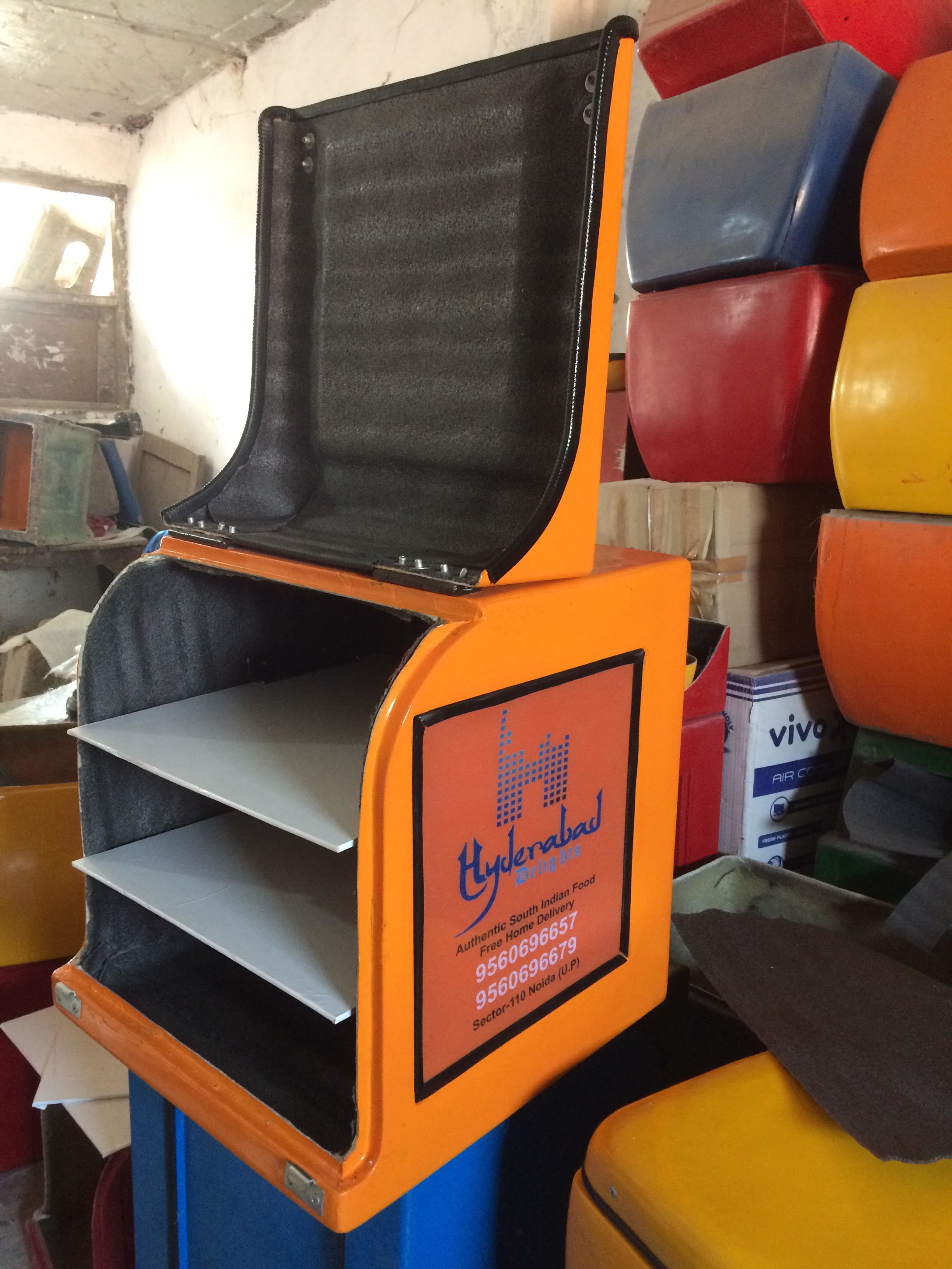 Front Opening Pizza Delivery Box