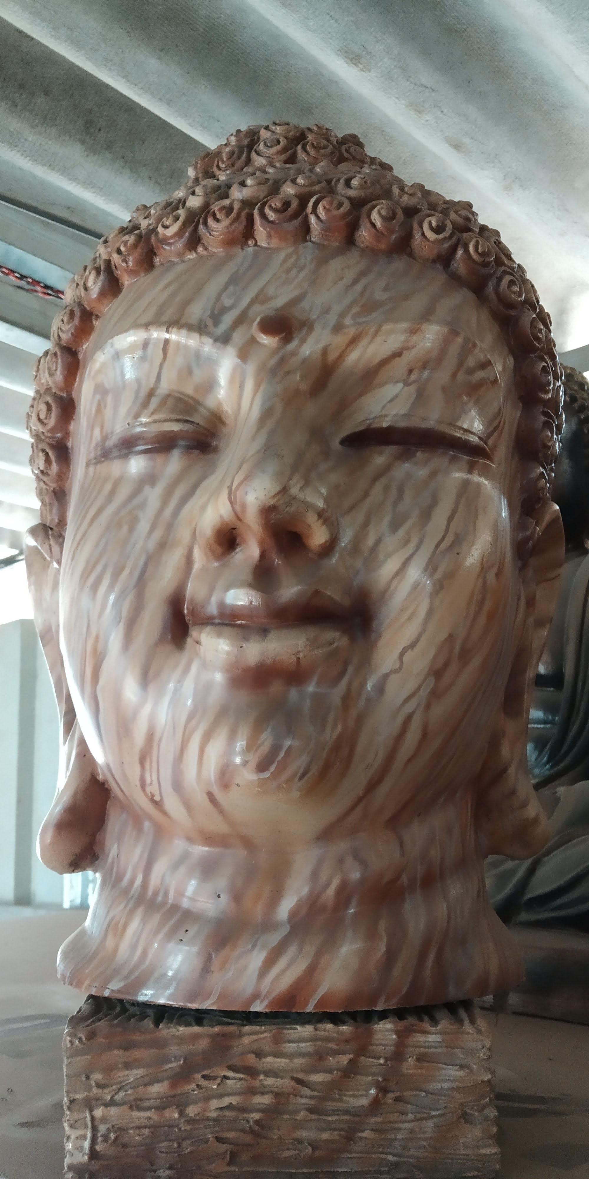 Uv Resistant Buddha Face Statue