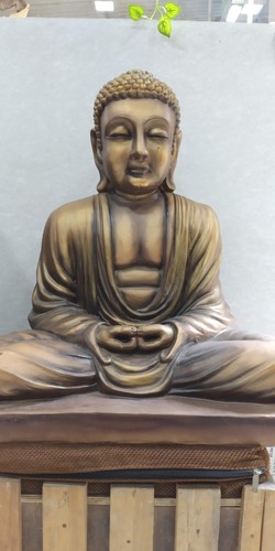 Buddha Statue - 2ft. Artificial Eco-Friendly Design | Durable, Easy to Clean, UV Resistant, Moisture Proof, Lightweight, Washable