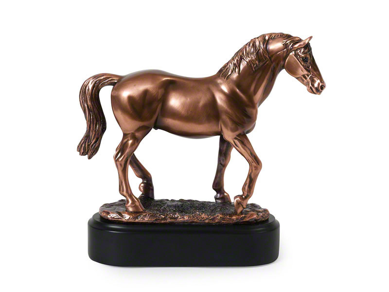 Copper Horse Keepsake Urn Friends Together