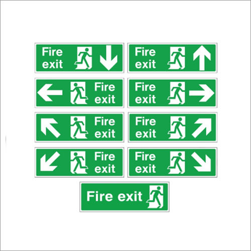 Fire Exit Signages