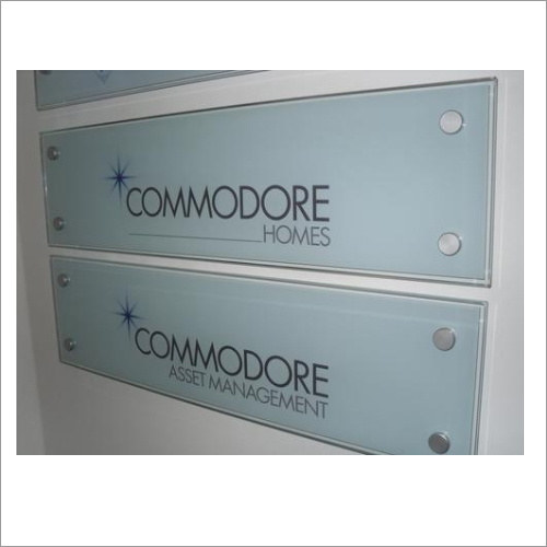 Perpendicular Name Board