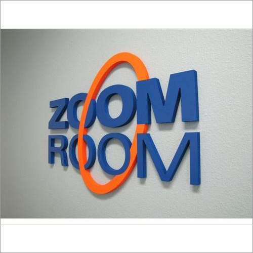 Architectural Name Boards - Acrylic, 6 Inch Rectangular Design | Elegant Plain Pattern