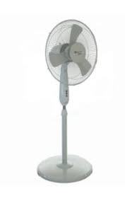 Bajaj Pedestal Fan - Copper & Plastic Material, 3-4 Blades, White/blue/ivory Colors | Hi-speed, Energy Efficient, Remote Operated, Low Power Consumption, Home Service Available