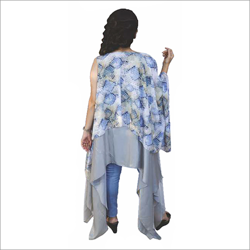Multi Color Tunic - Modal Print & Tabby Foil Sizes Xs To Xxxl Cool Dry & Breathable Perfect For Casual Parties And Office Wear