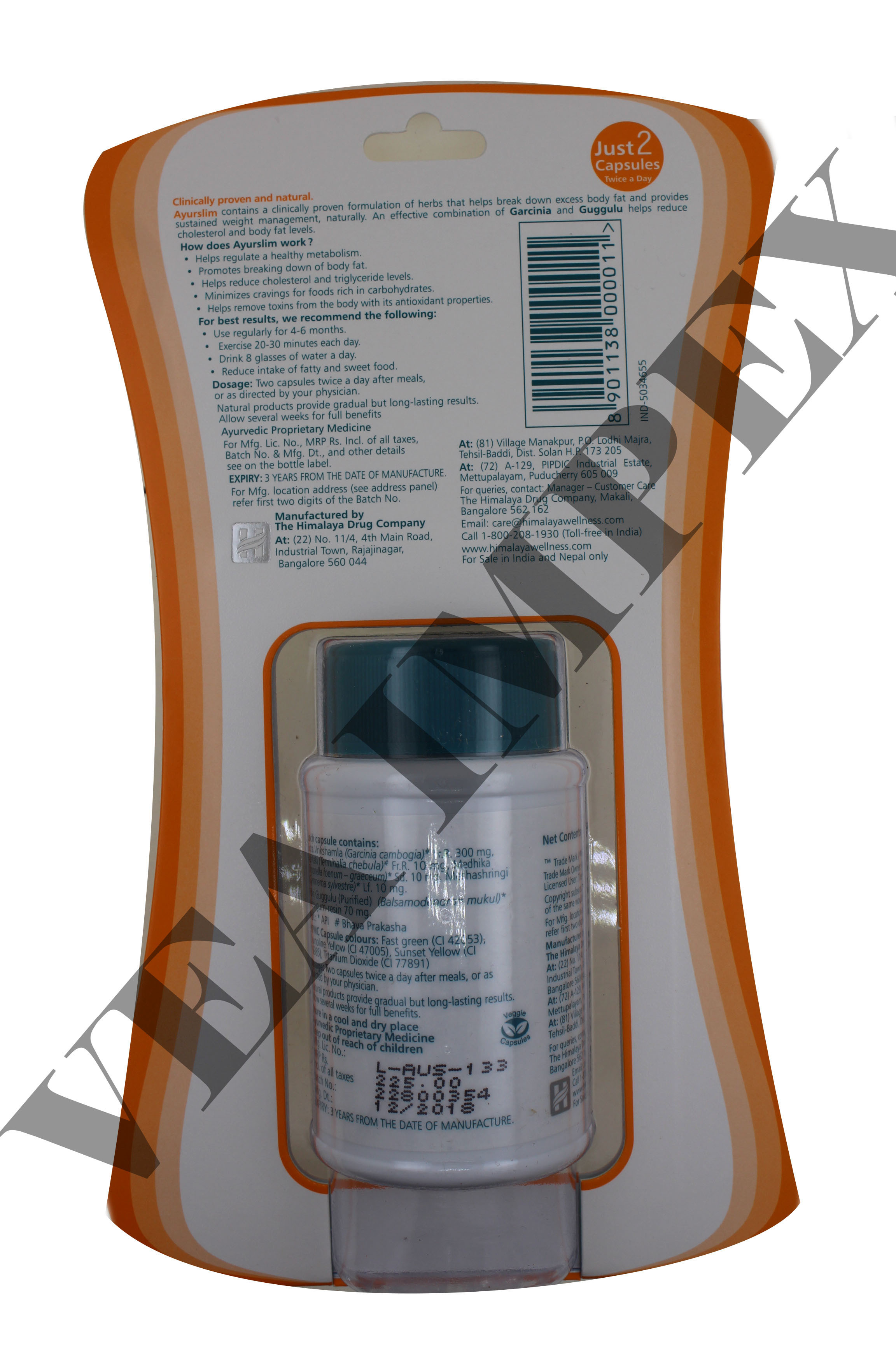 Ayurslim Capsules General Medicines